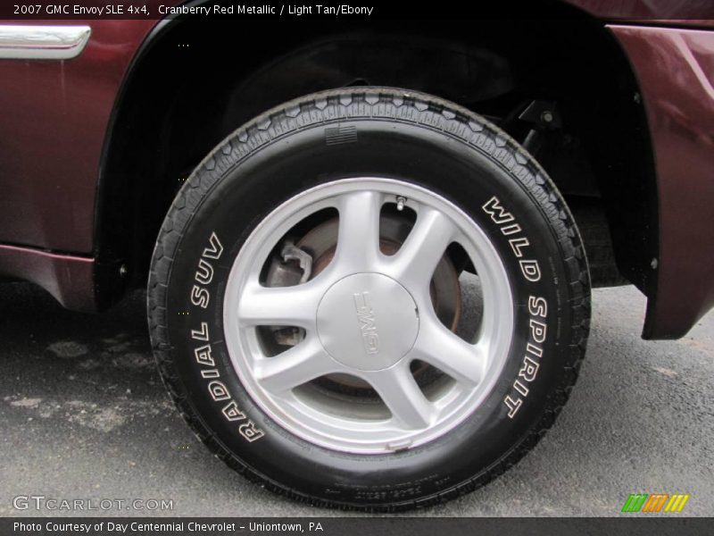 Cranberry Red Metallic / Light Tan/Ebony 2007 GMC Envoy SLE 4x4
