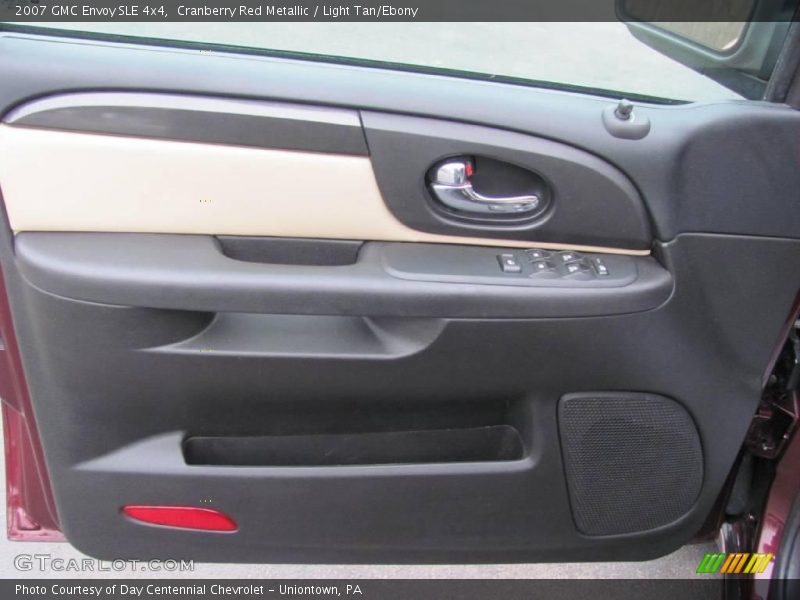 Cranberry Red Metallic / Light Tan/Ebony 2007 GMC Envoy SLE 4x4