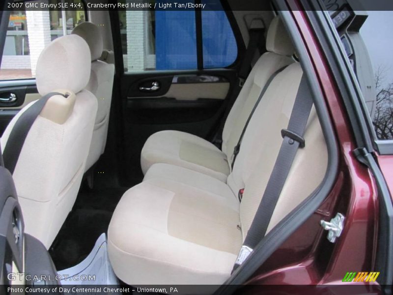 Cranberry Red Metallic / Light Tan/Ebony 2007 GMC Envoy SLE 4x4