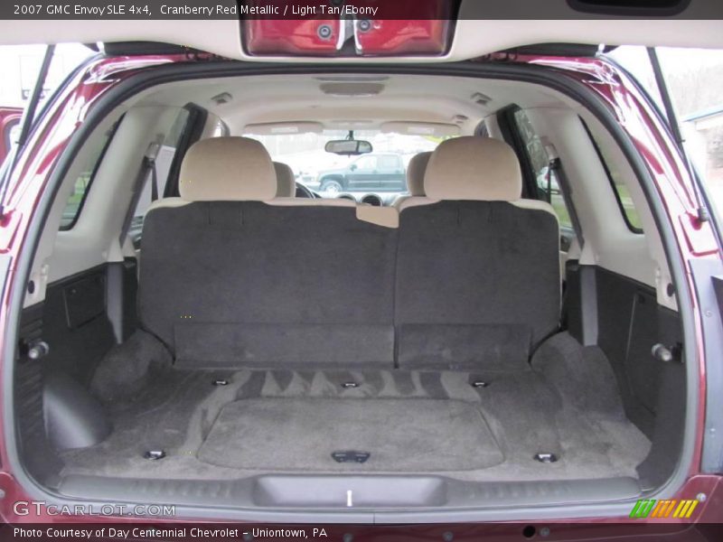 Cranberry Red Metallic / Light Tan/Ebony 2007 GMC Envoy SLE 4x4