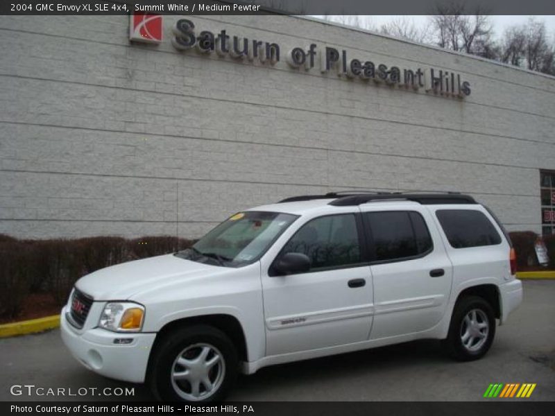 Summit White / Medium Pewter 2004 GMC Envoy XL SLE 4x4