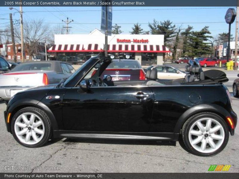 Astro Black Metallic / Space Grey/Panther Black 2005 Mini Cooper S Convertible