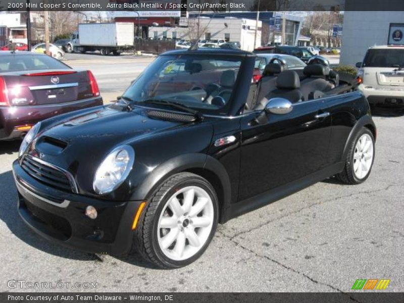 Astro Black Metallic / Space Grey/Panther Black 2005 Mini Cooper S Convertible