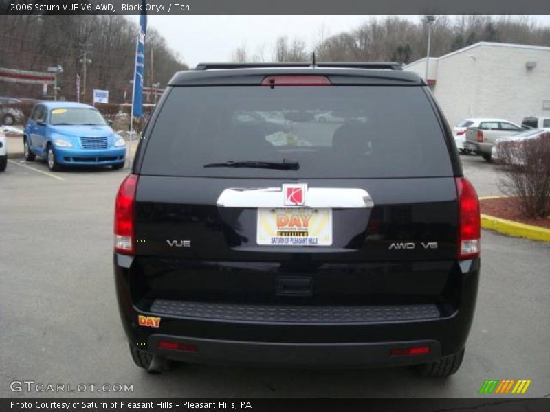 Black Onyx / Tan 2006 Saturn VUE V6 AWD