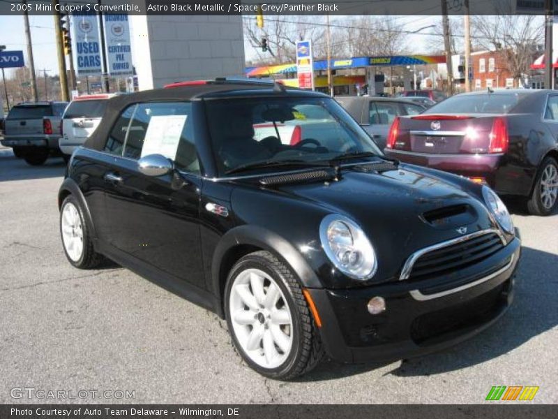Astro Black Metallic / Space Grey/Panther Black 2005 Mini Cooper S Convertible