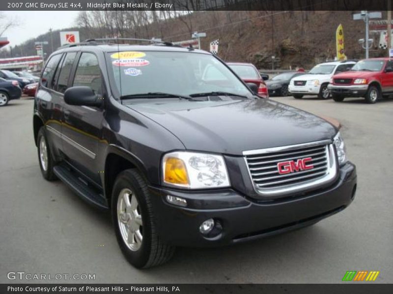 Midnight Blue Metallic / Ebony 2007 GMC Envoy SLE 4x4