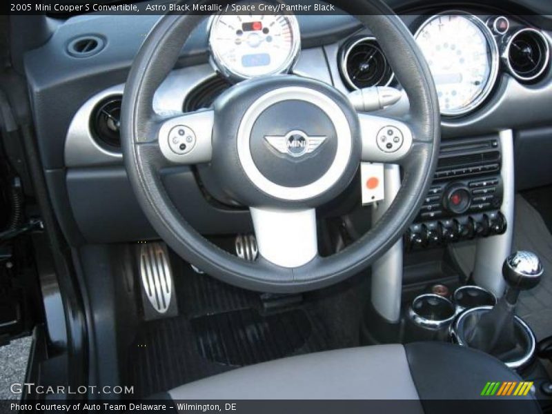 Astro Black Metallic / Space Grey/Panther Black 2005 Mini Cooper S Convertible