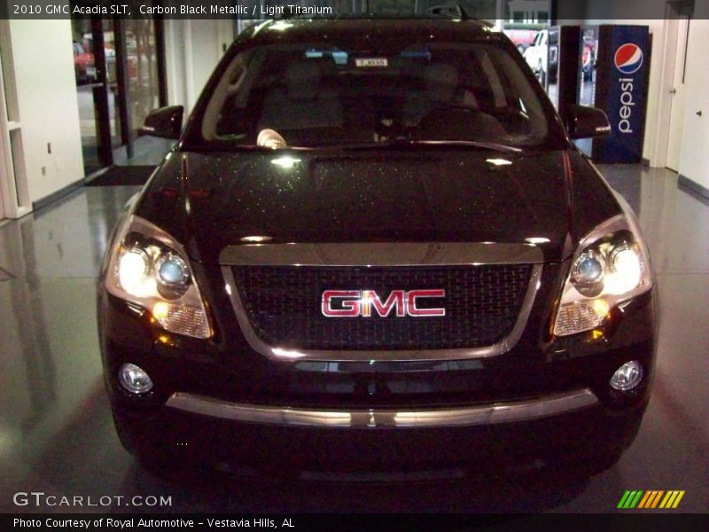 Carbon Black Metallic / Light Titanium 2010 GMC Acadia SLT