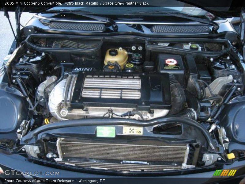 Astro Black Metallic / Space Grey/Panther Black 2005 Mini Cooper S Convertible