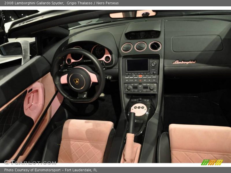 Grigio Thalasso / Nero Perseus 2008 Lamborghini Gallardo Spyder