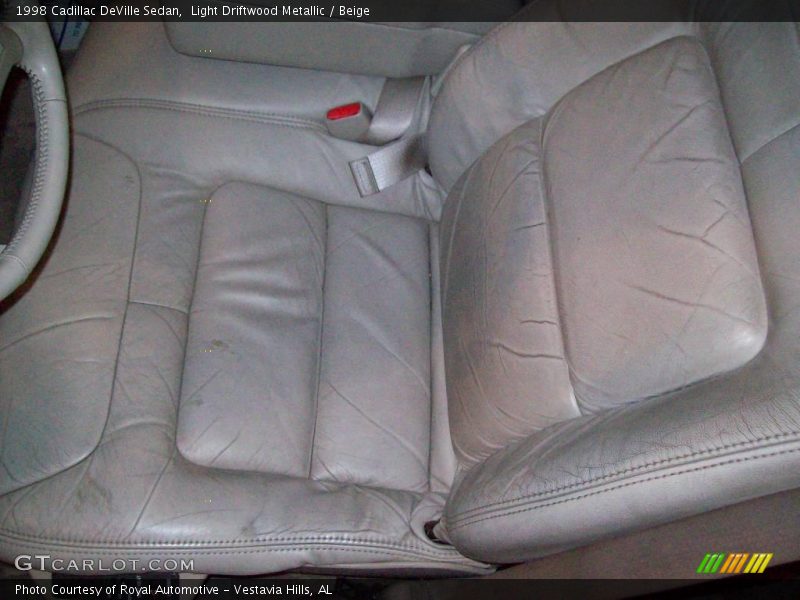 Light Driftwood Metallic / Beige 1998 Cadillac DeVille Sedan