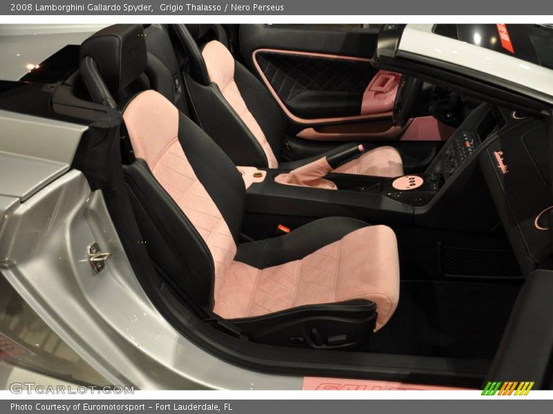 Grigio Thalasso / Nero Perseus 2008 Lamborghini Gallardo Spyder