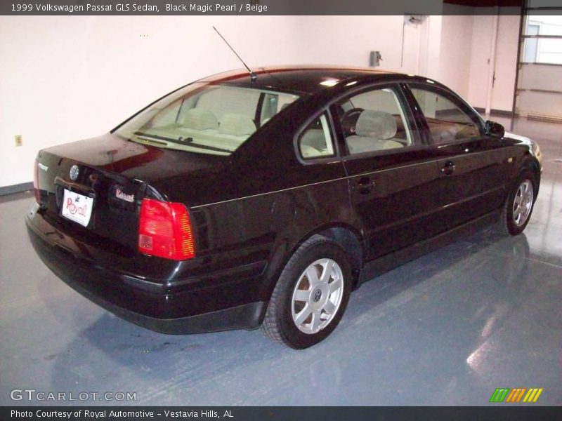 Black Magic Pearl / Beige 1999 Volkswagen Passat GLS Sedan