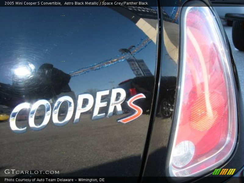 Astro Black Metallic / Space Grey/Panther Black 2005 Mini Cooper S Convertible