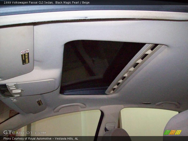 Black Magic Pearl / Beige 1999 Volkswagen Passat GLS Sedan