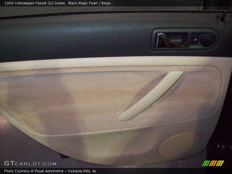 Black Magic Pearl / Beige 1999 Volkswagen Passat GLS Sedan