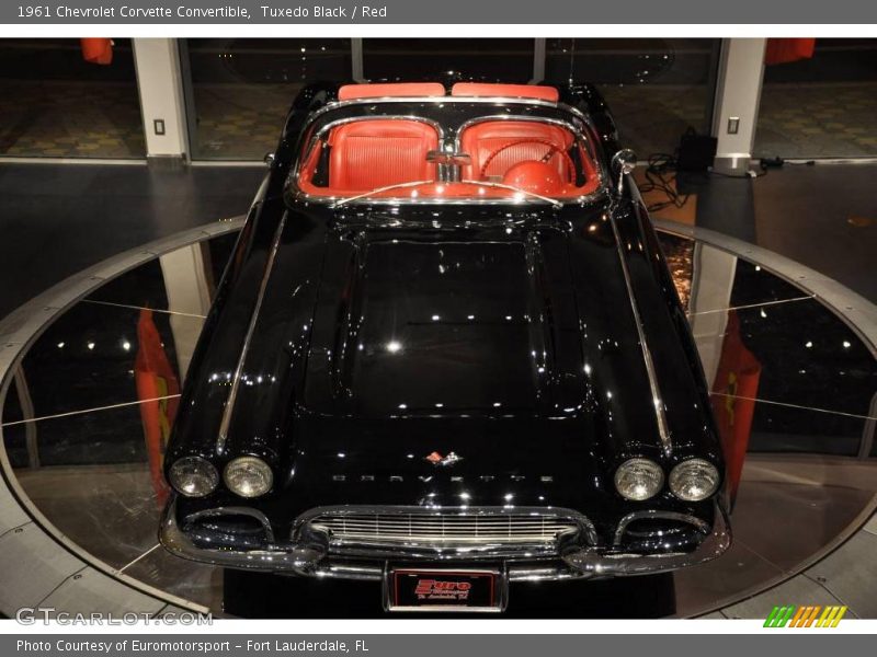 Tuxedo Black / Red 1961 Chevrolet Corvette Convertible