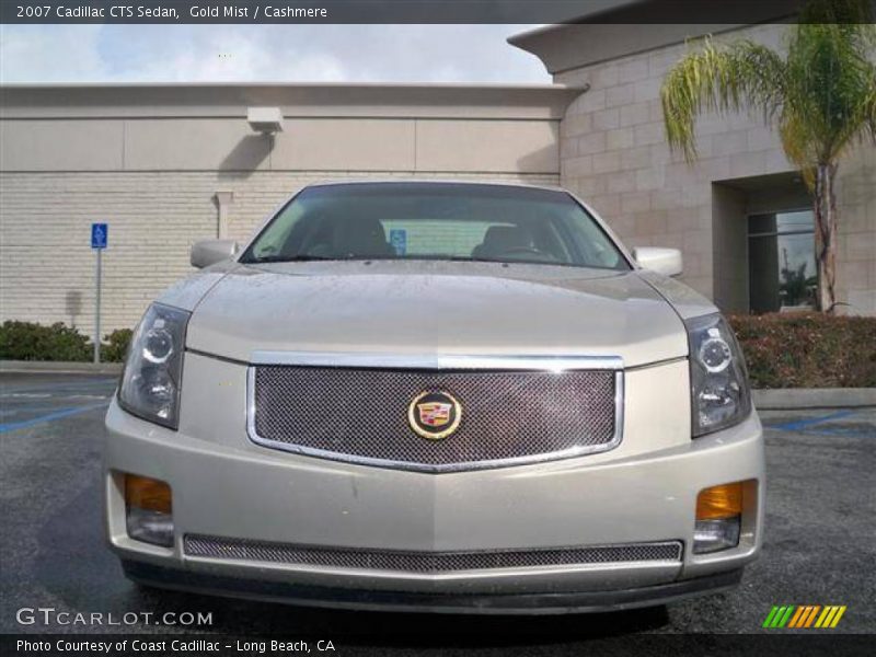 Gold Mist / Cashmere 2007 Cadillac CTS Sedan