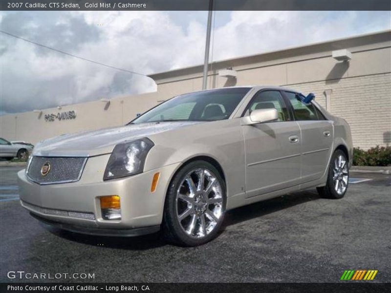 Gold Mist / Cashmere 2007 Cadillac CTS Sedan