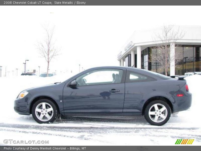 Slate Metallic / Ebony 2008 Chevrolet Cobalt LT Coupe