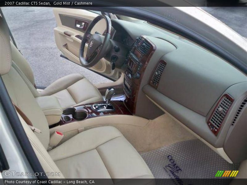 Gold Mist / Cashmere 2007 Cadillac CTS Sedan