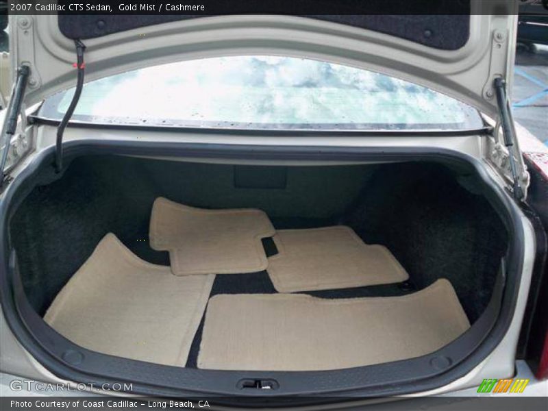 Gold Mist / Cashmere 2007 Cadillac CTS Sedan