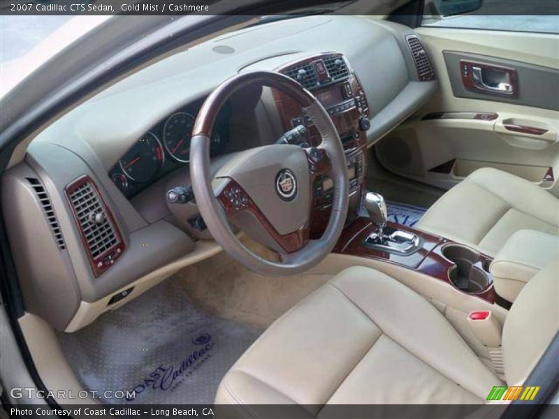 Gold Mist / Cashmere 2007 Cadillac CTS Sedan