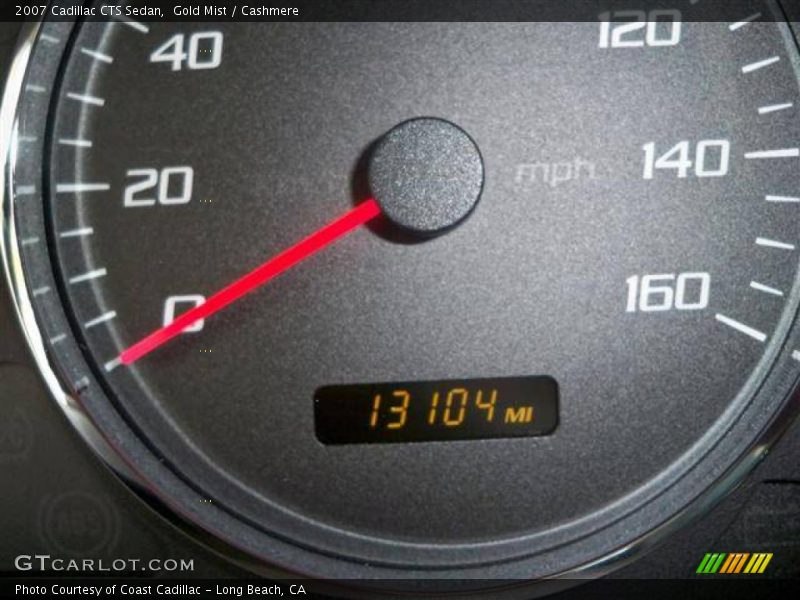 Gold Mist / Cashmere 2007 Cadillac CTS Sedan