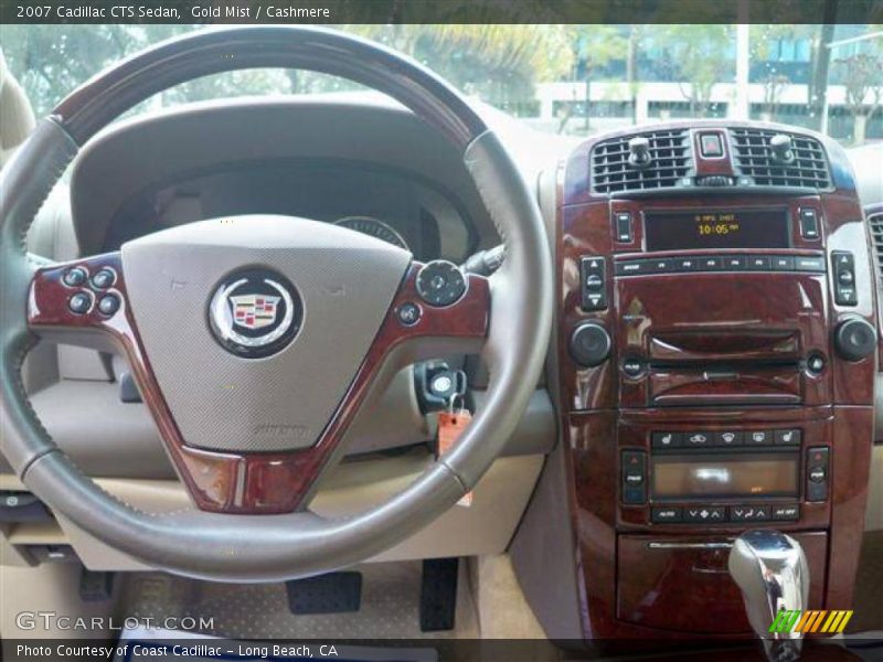 Gold Mist / Cashmere 2007 Cadillac CTS Sedan