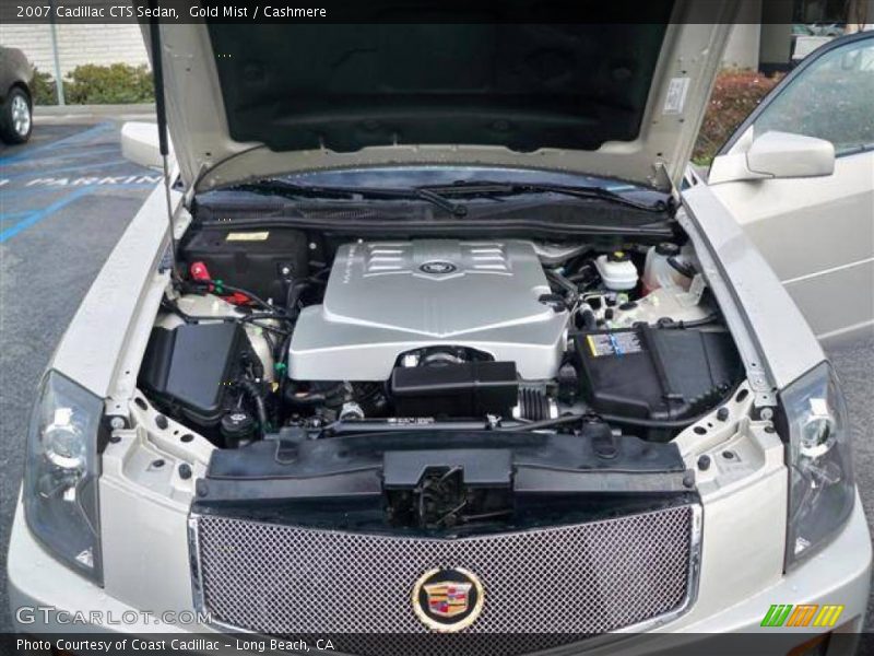 Gold Mist / Cashmere 2007 Cadillac CTS Sedan