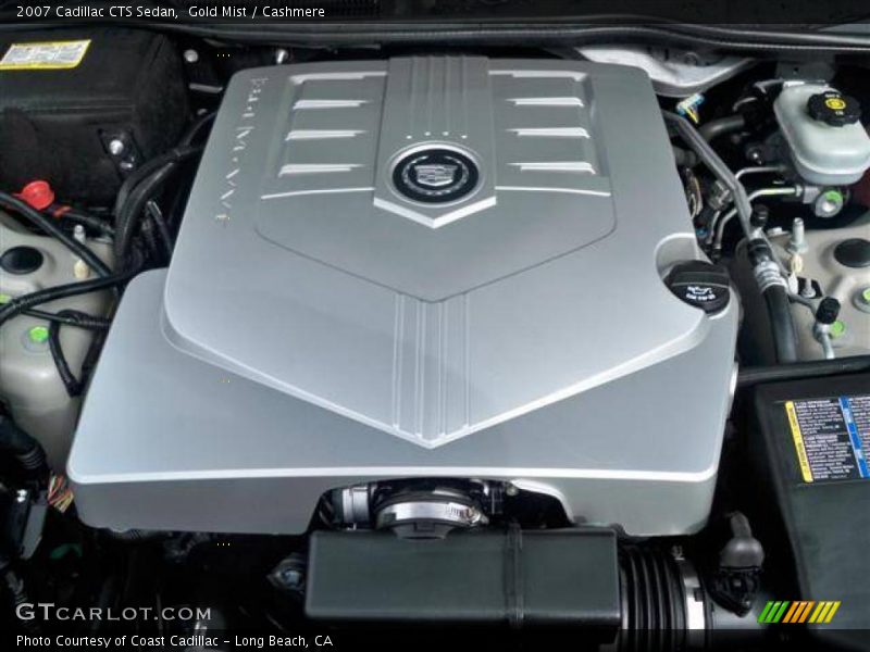 Gold Mist / Cashmere 2007 Cadillac CTS Sedan