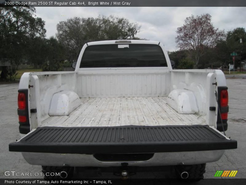 Bright White / Mist Gray 2000 Dodge Ram 2500 ST Regular Cab 4x4