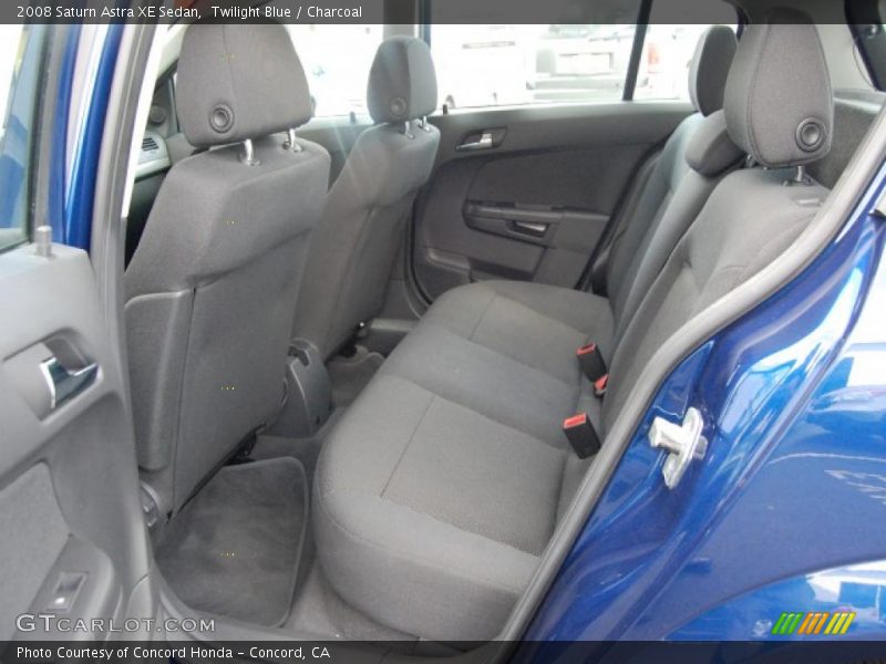 Twilight Blue / Charcoal 2008 Saturn Astra XE Sedan