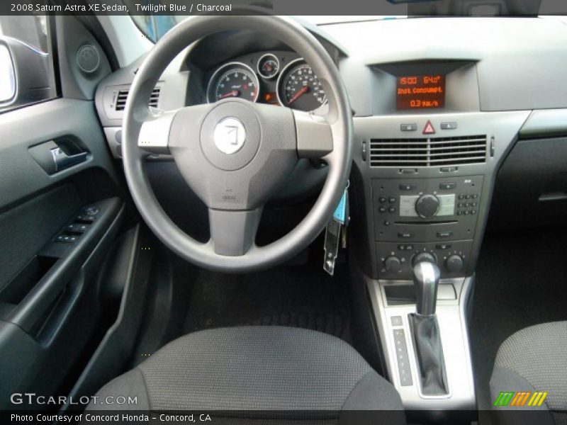 Twilight Blue / Charcoal 2008 Saturn Astra XE Sedan