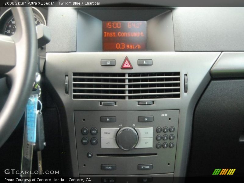 Twilight Blue / Charcoal 2008 Saturn Astra XE Sedan
