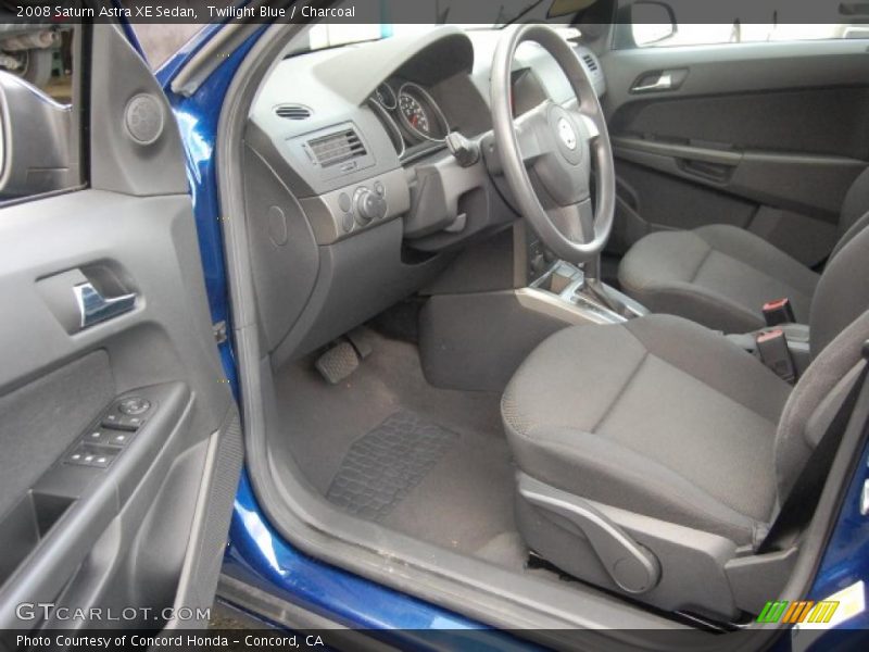 Twilight Blue / Charcoal 2008 Saturn Astra XE Sedan