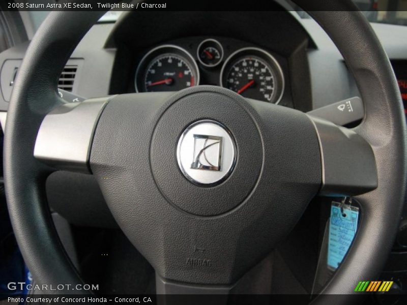 Twilight Blue / Charcoal 2008 Saturn Astra XE Sedan
