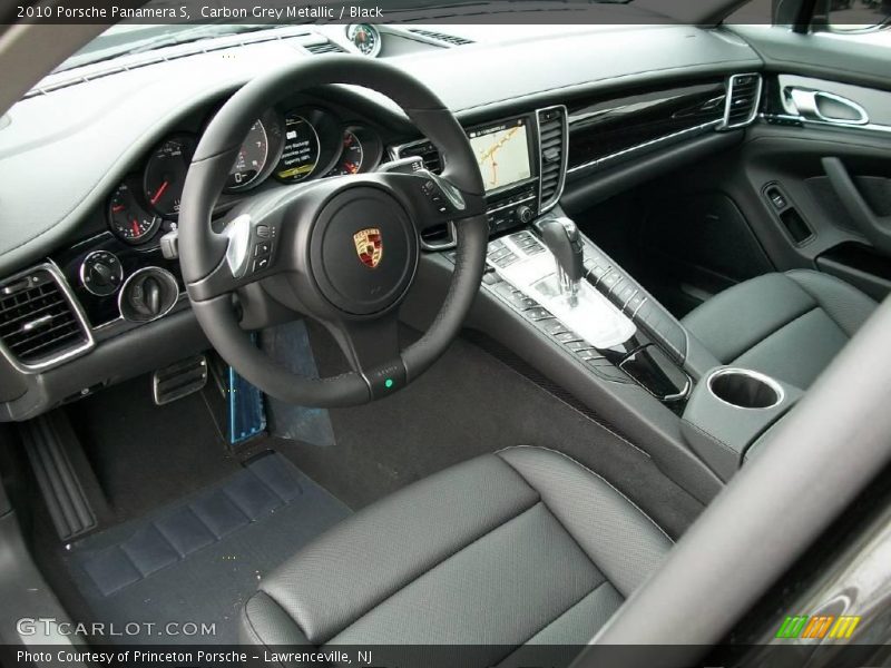 Carbon Grey Metallic / Black 2010 Porsche Panamera S
