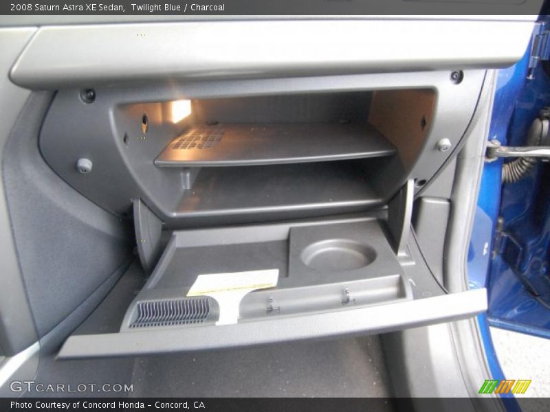 Twilight Blue / Charcoal 2008 Saturn Astra XE Sedan