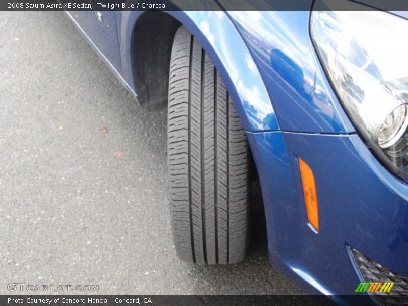 Twilight Blue / Charcoal 2008 Saturn Astra XE Sedan