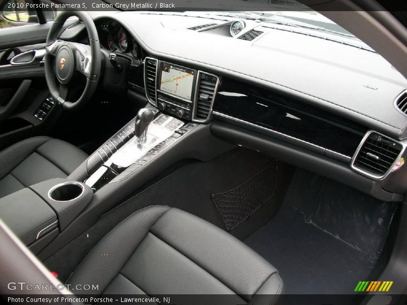 Carbon Grey Metallic / Black 2010 Porsche Panamera S
