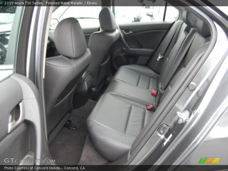 Polished Metal Metallic / Ebony 2010 Acura TSX Sedan