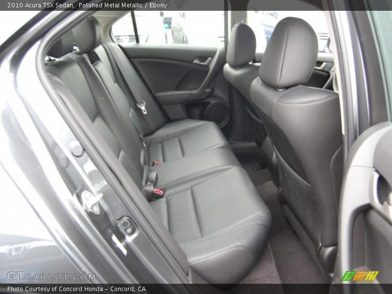 Polished Metal Metallic / Ebony 2010 Acura TSX Sedan