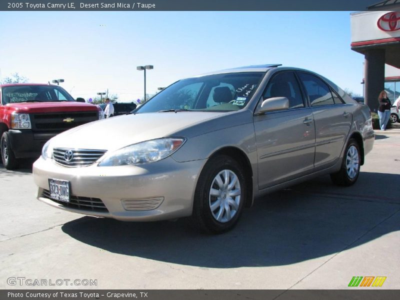 Desert Sand Mica / Taupe 2005 Toyota Camry LE