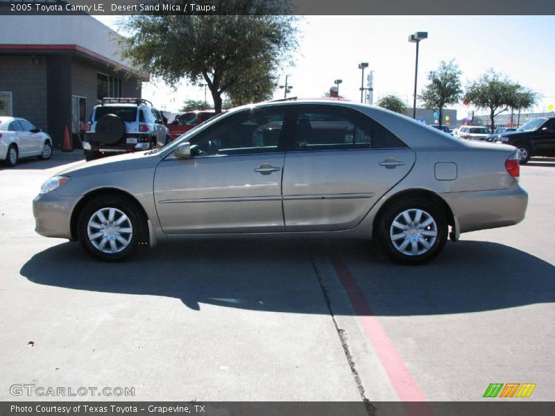 Desert Sand Mica / Taupe 2005 Toyota Camry LE