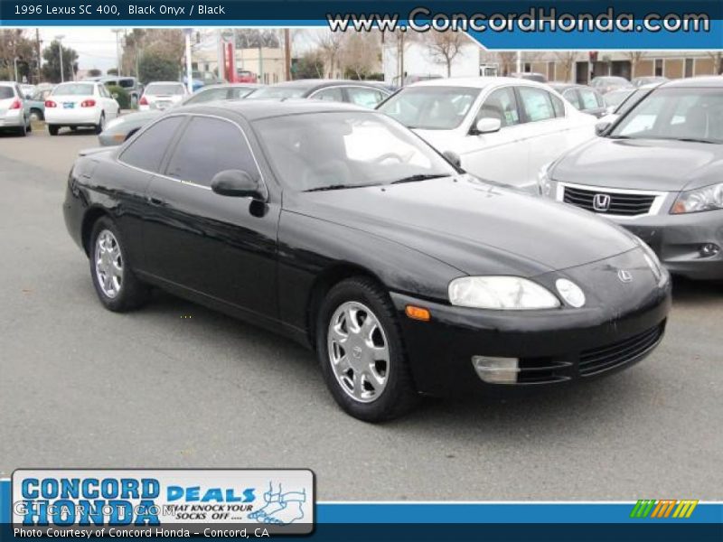 Black Onyx / Black 1996 Lexus SC 400