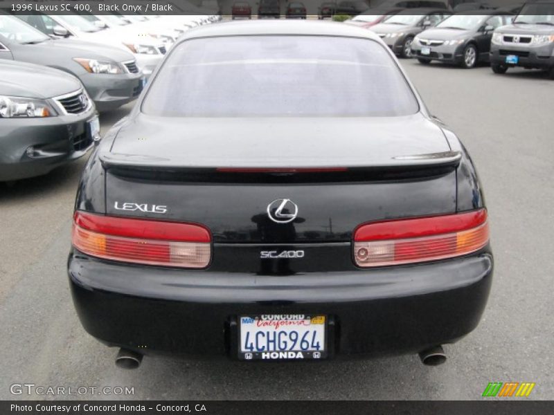 Black Onyx / Black 1996 Lexus SC 400