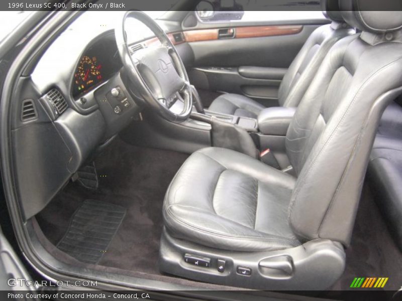 Black Onyx / Black 1996 Lexus SC 400