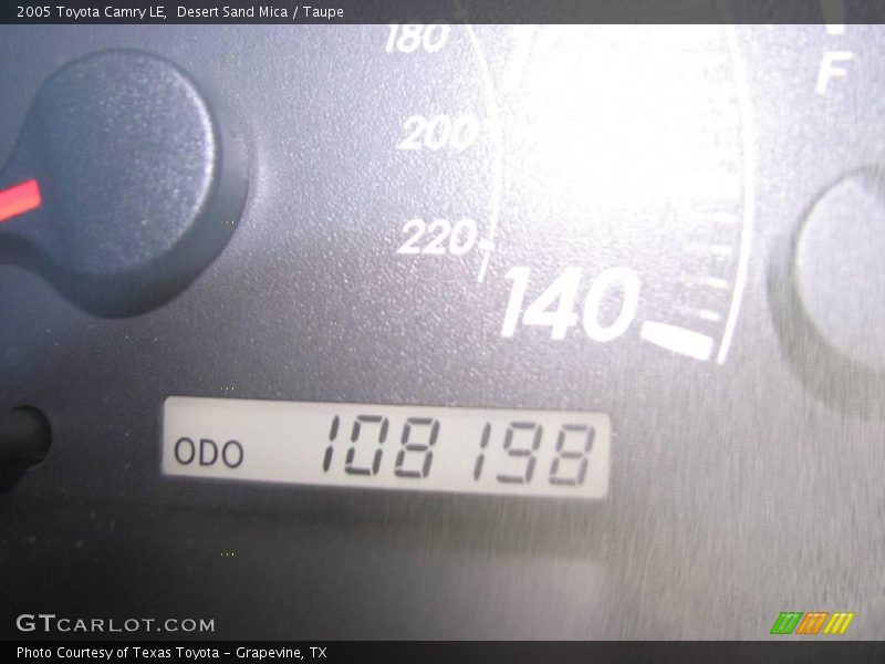 Desert Sand Mica / Taupe 2005 Toyota Camry LE