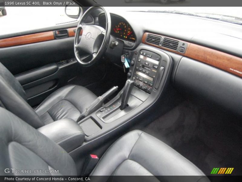 Black Onyx / Black 1996 Lexus SC 400